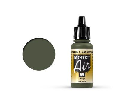 model air vallejo ral6003 medium olive 71092
