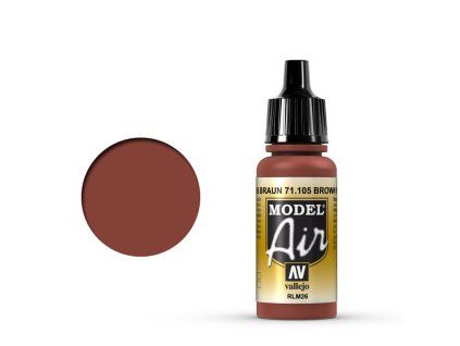 model air vallejo rlm26 brown 71105