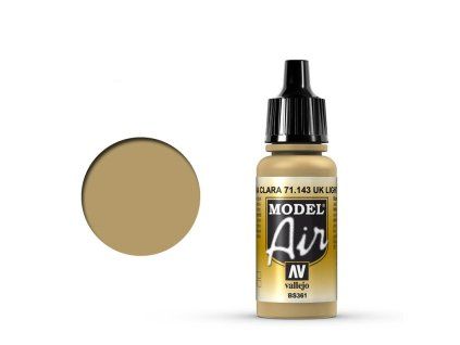 model air vallejo UK light stone 71143