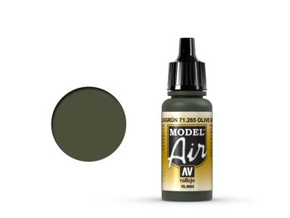model air vallejo rlm80 olive green 71265