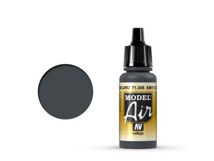 model air vallejo amt 12 dark grey 71308