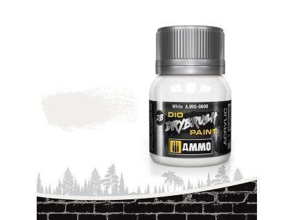 drybrush white