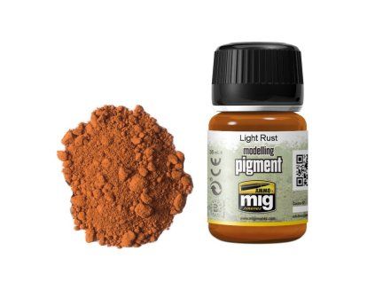 ammo pigment light rust
