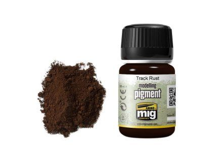ammo pigment track rust