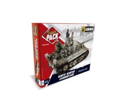 super pack white winter camouflage