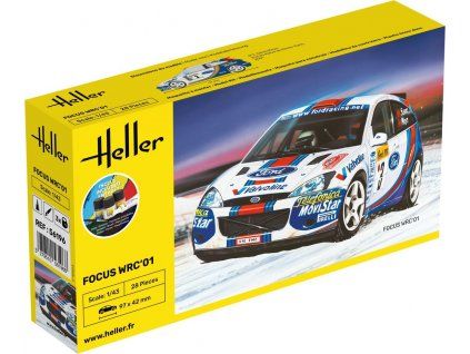 starter kit focus wrc 01 1 43 56196 heller 07