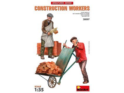 38097 construction workers with accessories miniart 06
