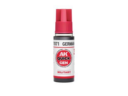 Barva AK Interactive QUICK GEN - German Grey 18ml