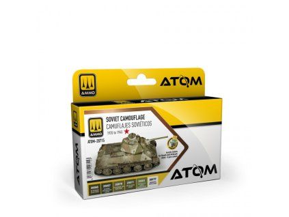 atom 1935 1945 soviet camouflage colors set