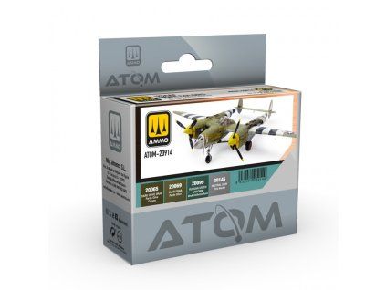 atom usaaf wwii colors set