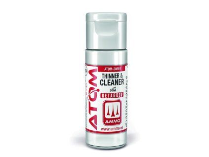 atom clear and thinner 20ml 20501