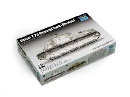 147547 1 t 28 medium tank riveted 1 72