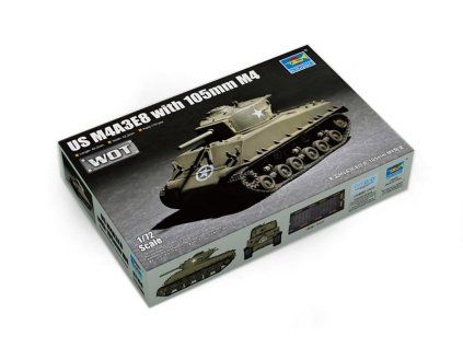 147586 1 m4a3e8 with 105mm m4 1 72