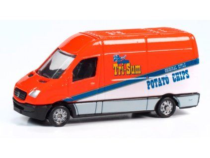 MB Sprinter 1990 Tri-Sum Potato Chips HO 1/87