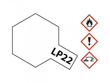 Barva Tamiya Lacquer Color LP-22 - Flat Base 10ml