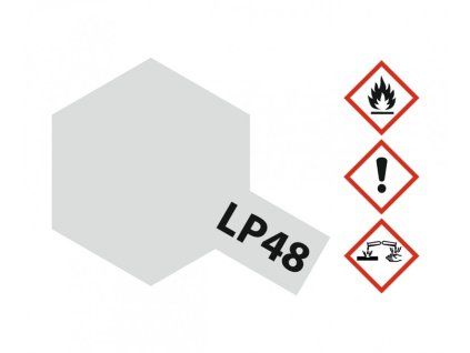Barva Tamiya Lacquer Color LP-48 - Sparkling Silver 10ml