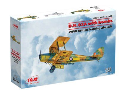 163516 1 dh 82a tiger moth with bombs 1 32