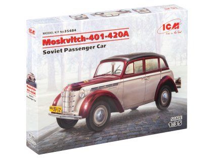 Moskvitch 401-420A,Soviet Passenger Car 1/35