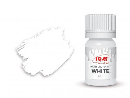 Barva ICM - White 12ml