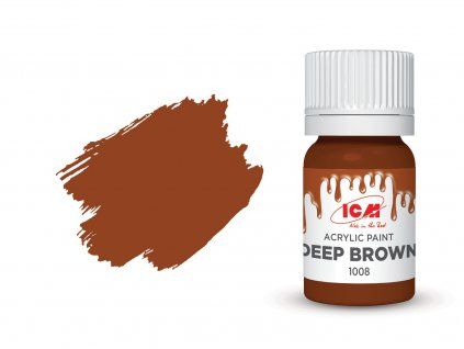 Barva ICM - Deep Brown 12ml