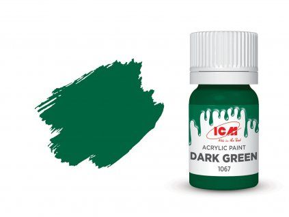 Barva ICM - Dark Green 12ml