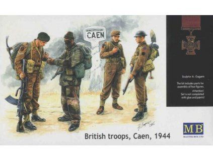 167371 1 british troops caen 1944 1 35 masterbox