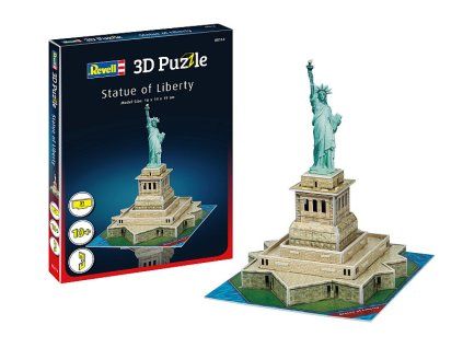 3D Puzzle - Socha Svobody