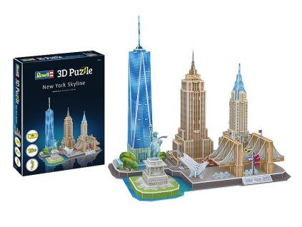 3D Puzzle - New York Skyline