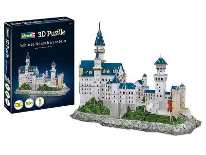 3D Puzzle - Hrad Neuschwanstein