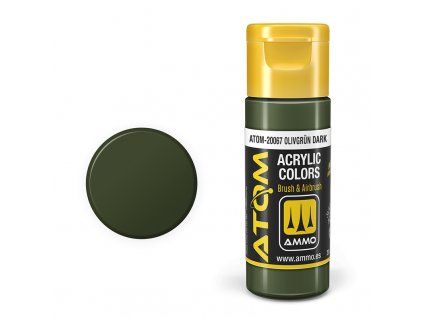 ATOM COLOR - Olivgrün Dark 20ml