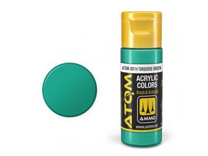 ATOM COLOR - Turquoise Green 20ml