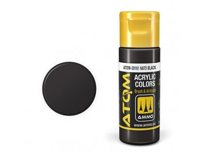 ATOM COLOR - Nato Black 20ml