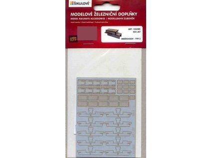 177400 drotovody typ 2 lasercut ho