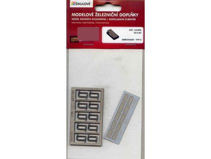 177403 drotovody typ 3 laser cut ho igramodel