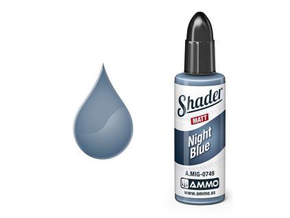 Barva AMMO MATT SHADER - Night Blue 10ml