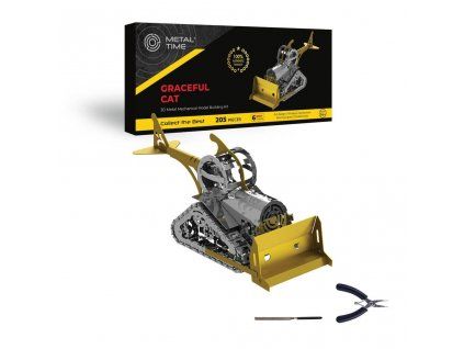 graceful cat mechanical model constructor kit MT073 07