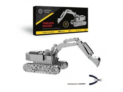 tireless digger mechanical model constructor kit MT043 08