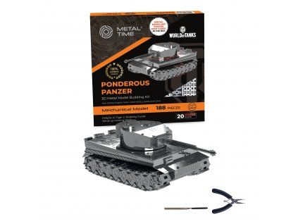 ponderous panzer mechanical model constructor kit MT020 011