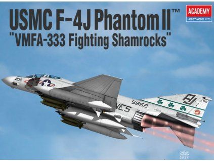 f 4j phantom ii usmc vmfa 333 1 48 academy 12356 07