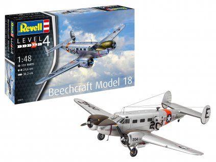Revell 03811 beechcraft model 18 01