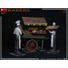 Figures Set Bakers with cart 1/35