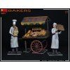 Figures Set Bakers with cart 1/35