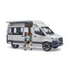 Mercedes Sprinter camper with playing figure 1/16
