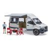 Mercedes Sprinter camper with playing figure 1/16