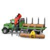 MACK Granite Timber truck with 3 trunks 1/16