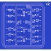 MA LU 235 Pe Clear Parts x2