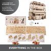 Ugears Knight Bus Unpacking max 1100