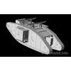 Mk.I "Male" British Tank Special Modification 1/72