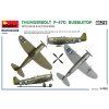 48018 diorama republic p 47d thunderbolt bubletop w base 1 48 miniart 03