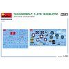 48018 diorama republic p 47d thunderbolt bubletop w base 1 48 miniart 02